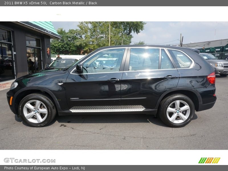 Carbon Black Metallic / Black 2011 BMW X5 xDrive 50i