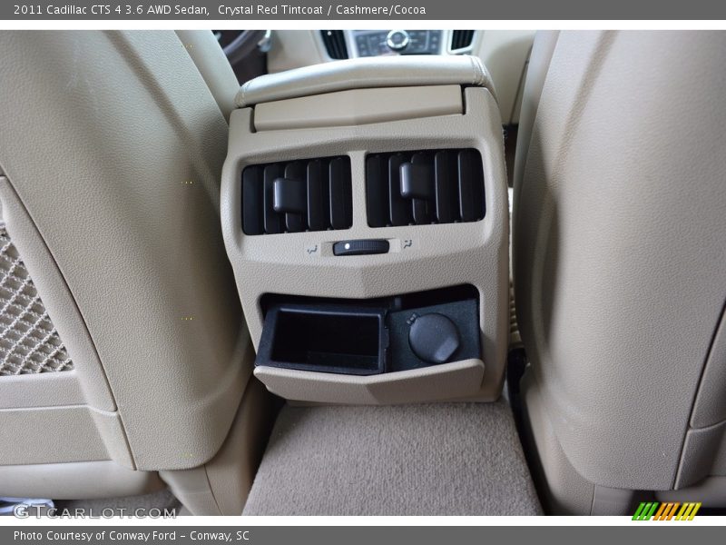 Crystal Red Tintcoat / Cashmere/Cocoa 2011 Cadillac CTS 4 3.6 AWD Sedan