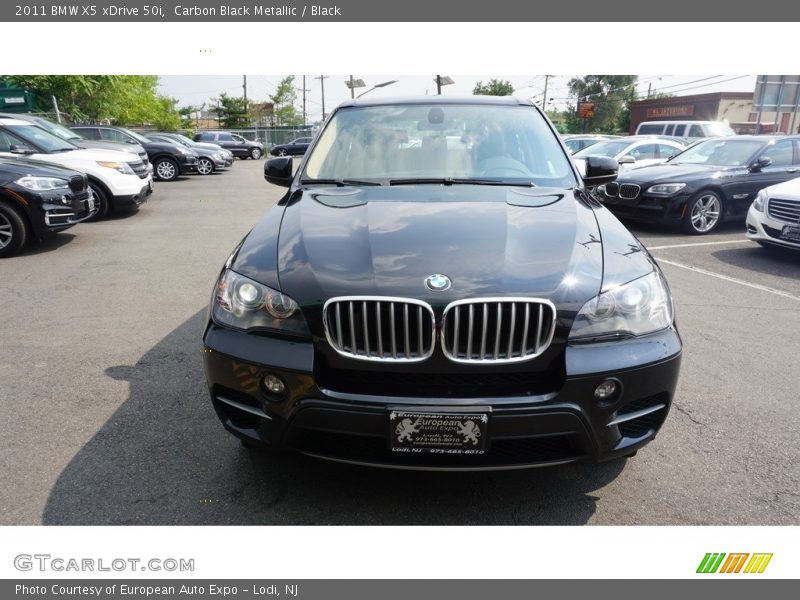 Carbon Black Metallic / Black 2011 BMW X5 xDrive 50i