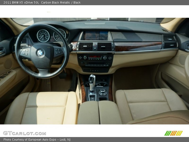 Carbon Black Metallic / Black 2011 BMW X5 xDrive 50i