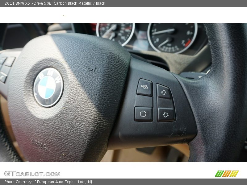 Carbon Black Metallic / Black 2011 BMW X5 xDrive 50i