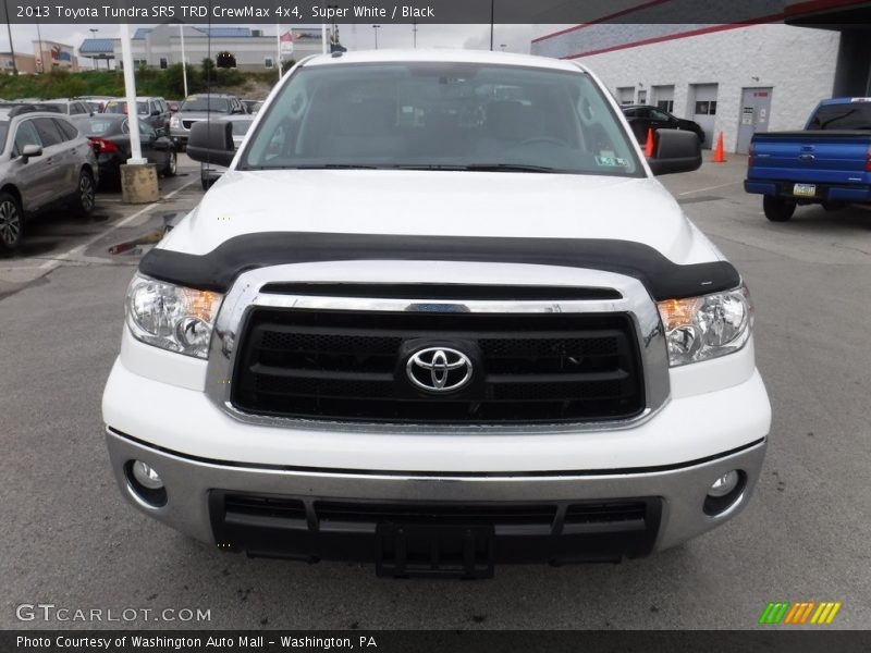 Super White / Black 2013 Toyota Tundra SR5 TRD CrewMax 4x4