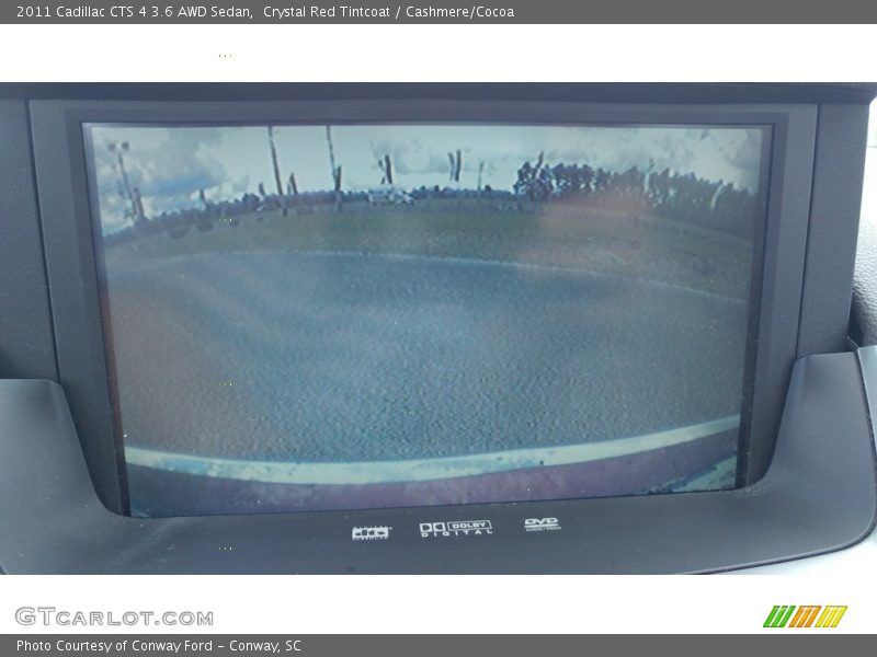 Crystal Red Tintcoat / Cashmere/Cocoa 2011 Cadillac CTS 4 3.6 AWD Sedan