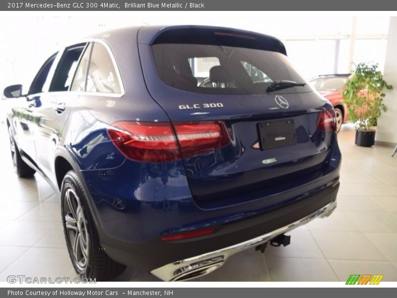 Brilliant Blue Metallic / Black 2017 Mercedes-Benz GLC 300 4Matic