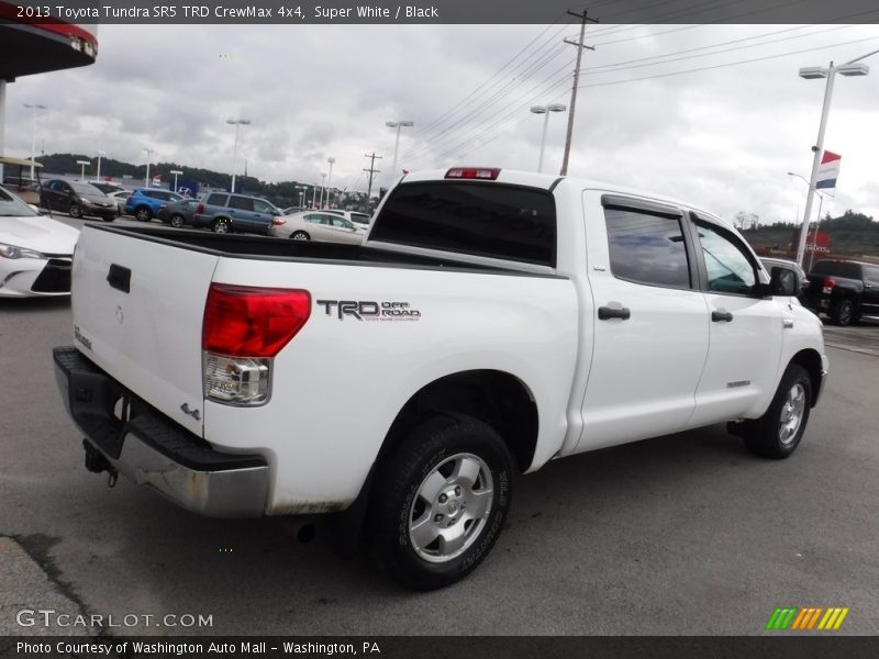 Super White / Black 2013 Toyota Tundra SR5 TRD CrewMax 4x4