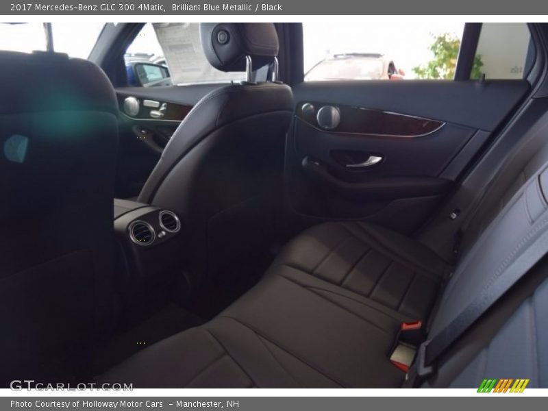 Brilliant Blue Metallic / Black 2017 Mercedes-Benz GLC 300 4Matic