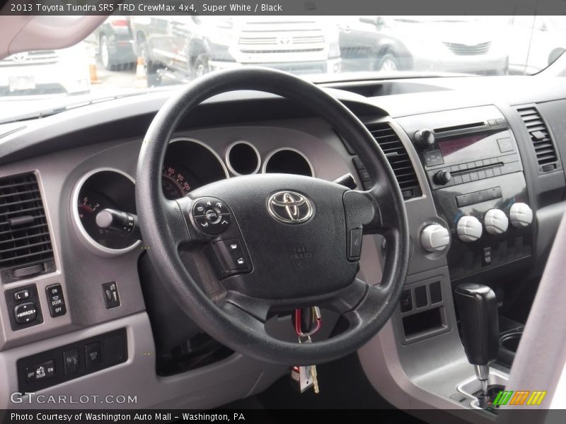 Super White / Black 2013 Toyota Tundra SR5 TRD CrewMax 4x4