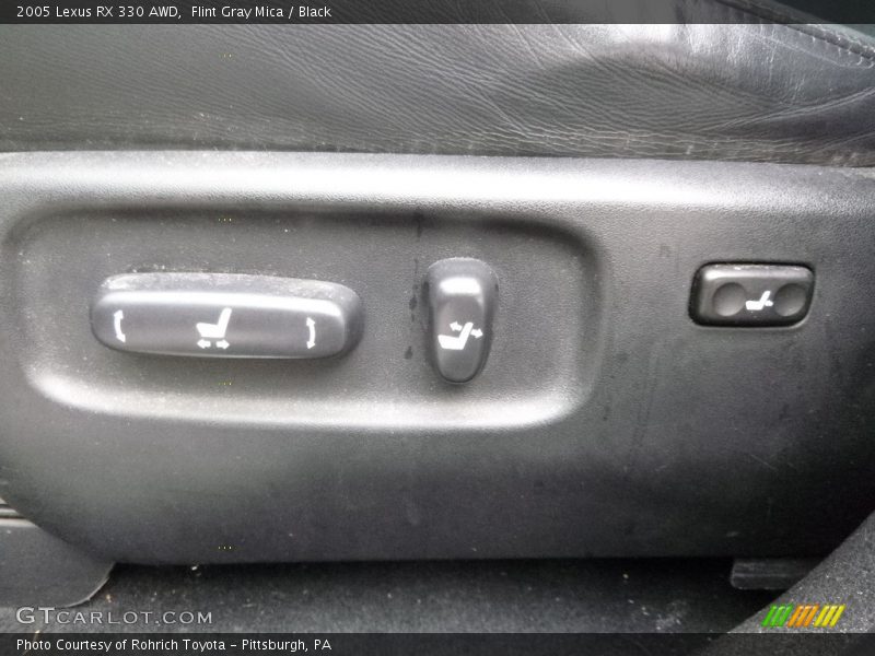 Flint Gray Mica / Black 2005 Lexus RX 330 AWD