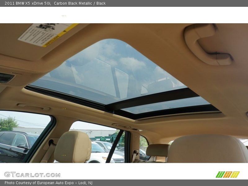 Carbon Black Metallic / Black 2011 BMW X5 xDrive 50i