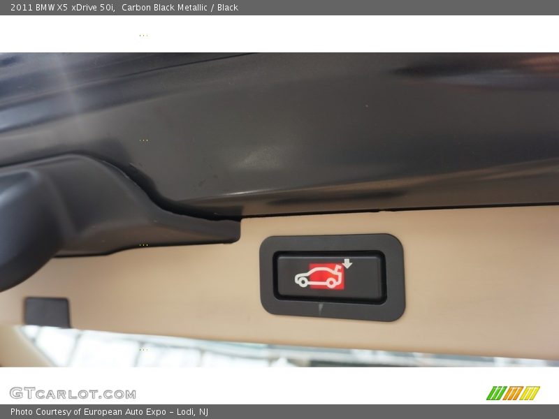 Carbon Black Metallic / Black 2011 BMW X5 xDrive 50i