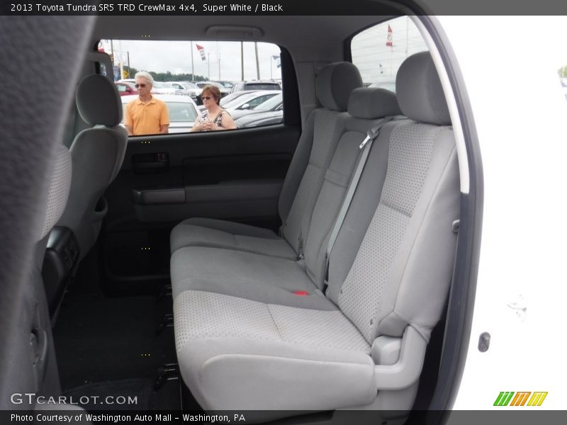 Super White / Black 2013 Toyota Tundra SR5 TRD CrewMax 4x4