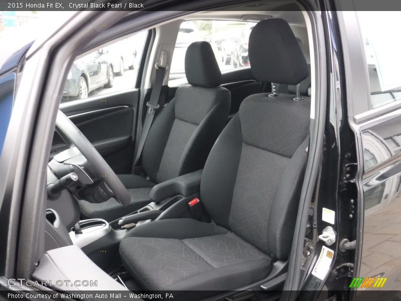 Crystal Black Pearl / Black 2015 Honda Fit EX