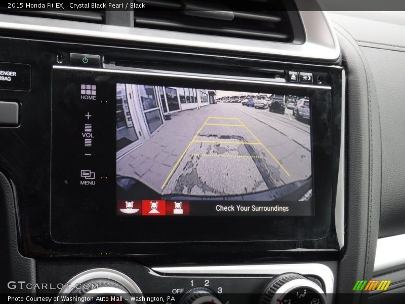 Crystal Black Pearl / Black 2015 Honda Fit EX