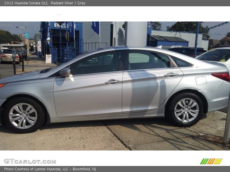 Radiant Silver / Gray 2013 Hyundai Sonata GLS