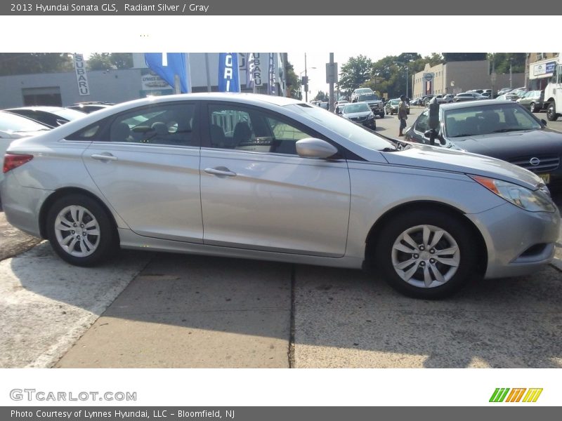 Radiant Silver / Gray 2013 Hyundai Sonata GLS