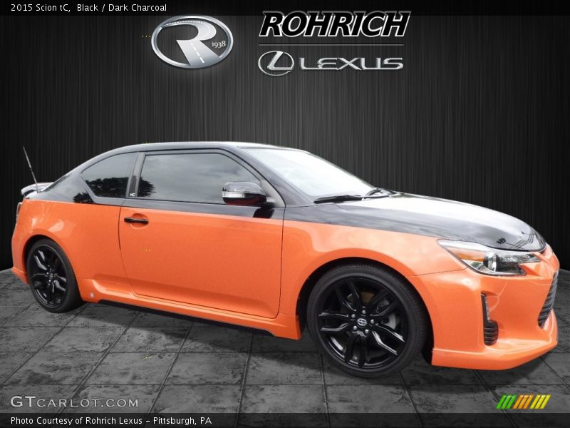 Black / Dark Charcoal 2015 Scion tC