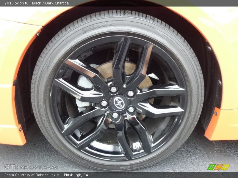 Black / Dark Charcoal 2015 Scion tC