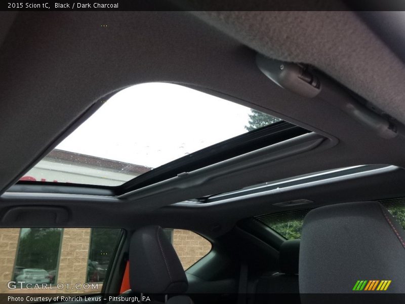 Black / Dark Charcoal 2015 Scion tC