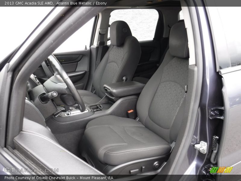 Atlantis Blue Metallic / Ebony 2013 GMC Acadia SLE AWD