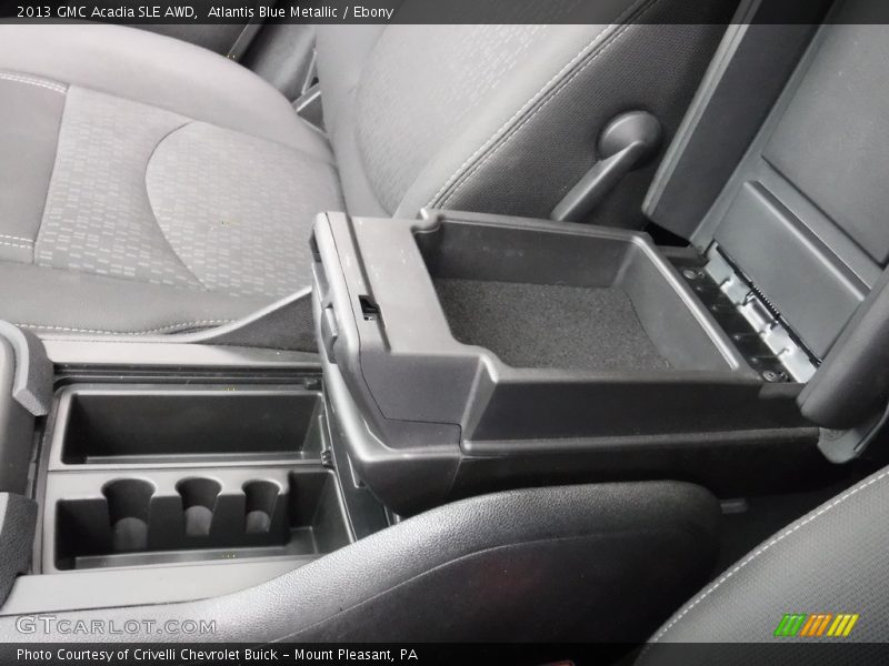 Atlantis Blue Metallic / Ebony 2013 GMC Acadia SLE AWD