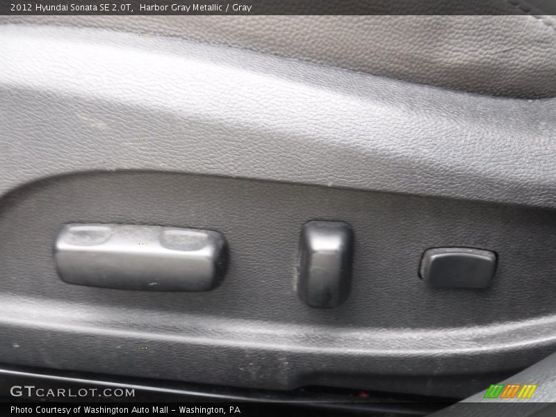 Harbor Gray Metallic / Gray 2012 Hyundai Sonata SE 2.0T