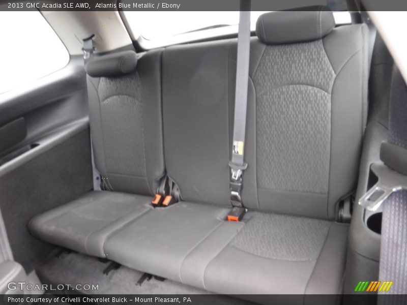Atlantis Blue Metallic / Ebony 2013 GMC Acadia SLE AWD
