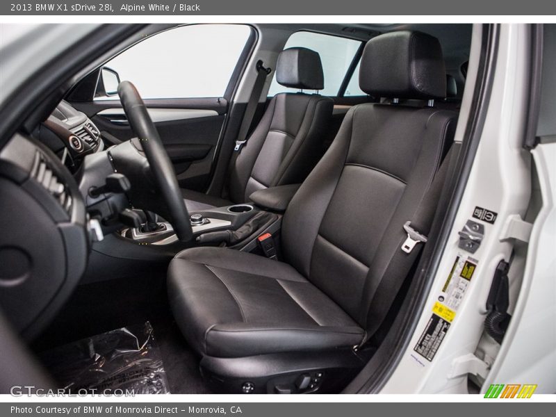  2013 X1 sDrive 28i Black Interior