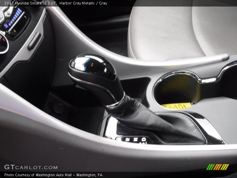 Harbor Gray Metallic / Gray 2012 Hyundai Sonata SE 2.0T