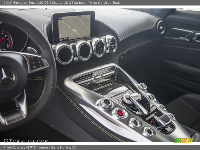 Dashboard of 2016 AMG GT S Coupe