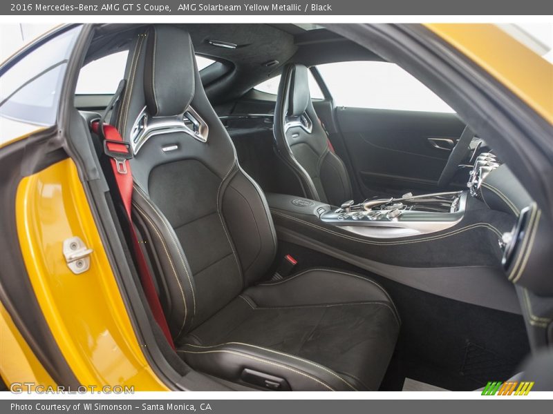  2016 AMG GT S Coupe Black Interior