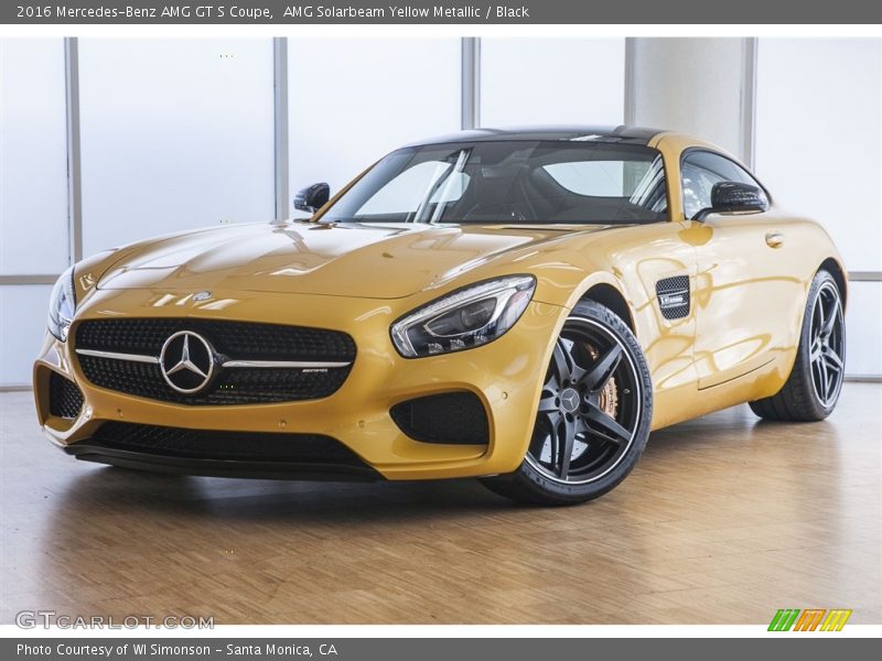  2016 AMG GT S Coupe AMG Solarbeam Yellow Metallic