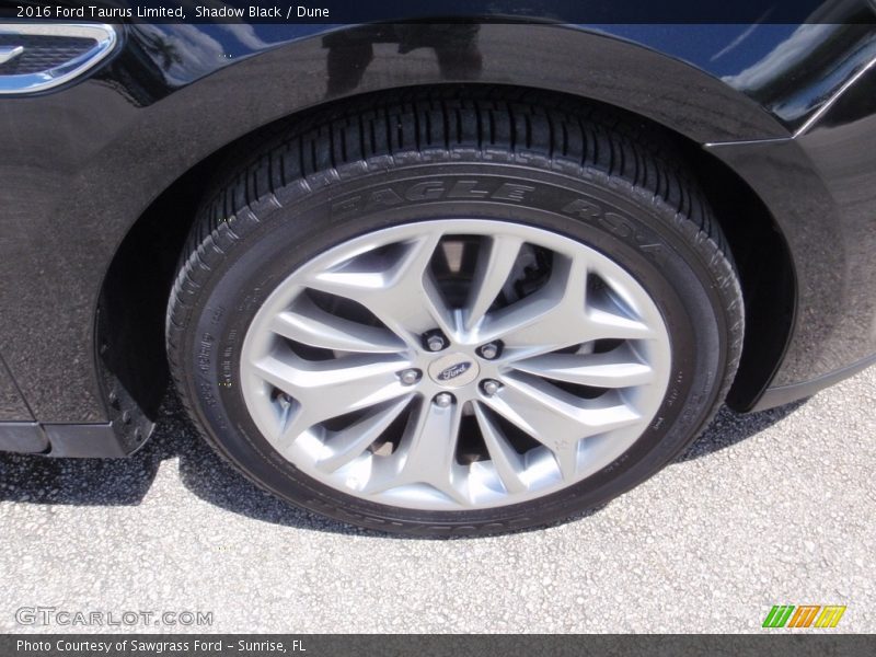 Shadow Black / Dune 2016 Ford Taurus Limited