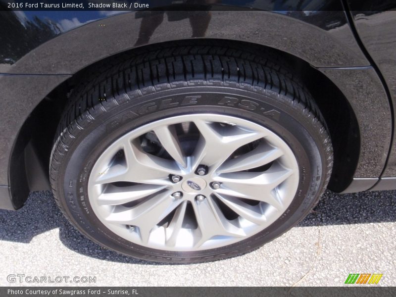 Shadow Black / Dune 2016 Ford Taurus Limited