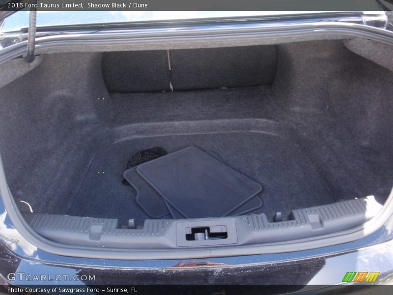 Shadow Black / Dune 2016 Ford Taurus Limited