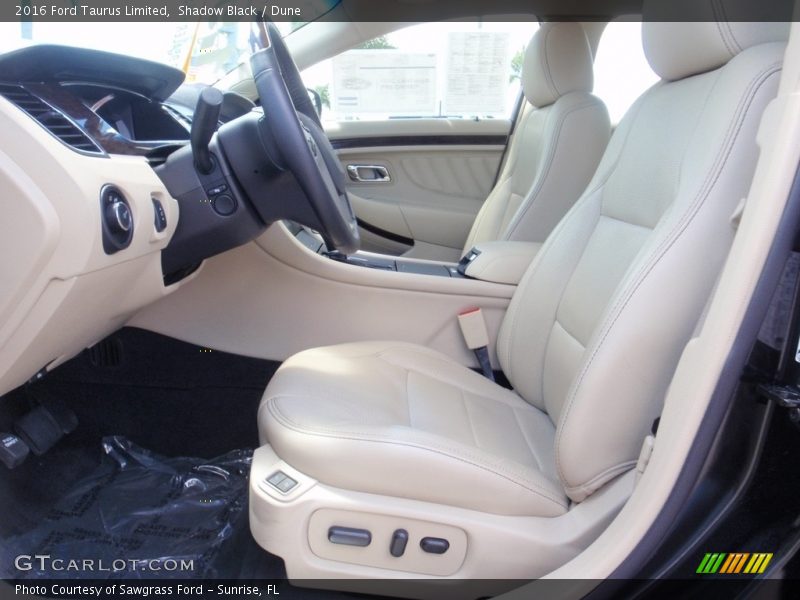 Shadow Black / Dune 2016 Ford Taurus Limited