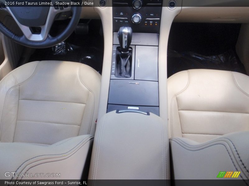 Shadow Black / Dune 2016 Ford Taurus Limited