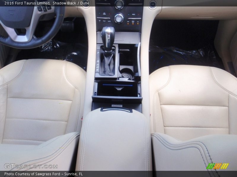 Shadow Black / Dune 2016 Ford Taurus Limited