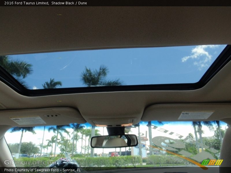 Shadow Black / Dune 2016 Ford Taurus Limited