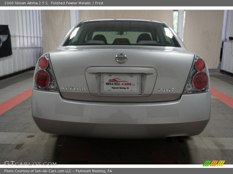 Polished Pewter Metallic / Frost 2006 Nissan Altima 2.5 S
