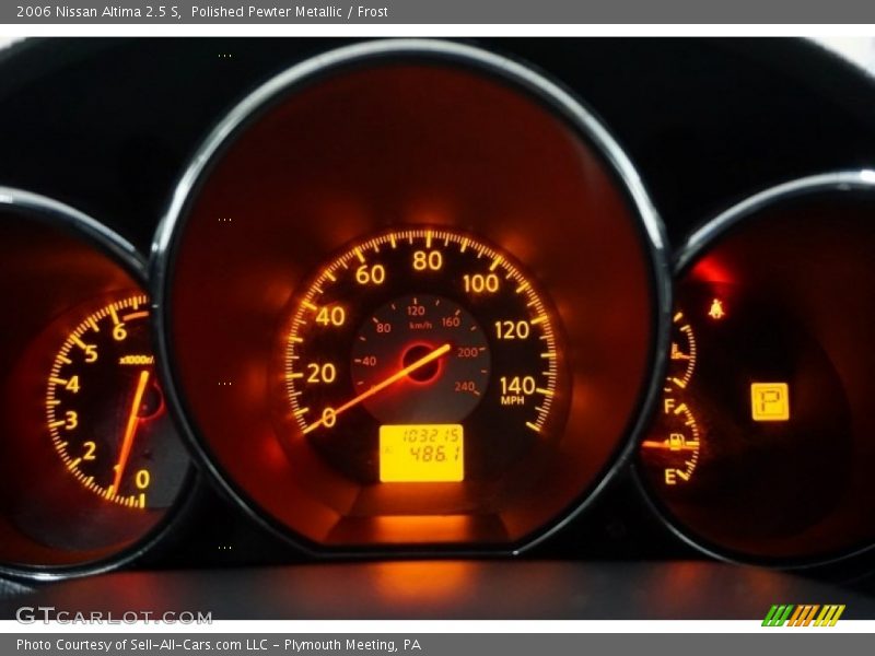 Polished Pewter Metallic / Frost 2006 Nissan Altima 2.5 S
