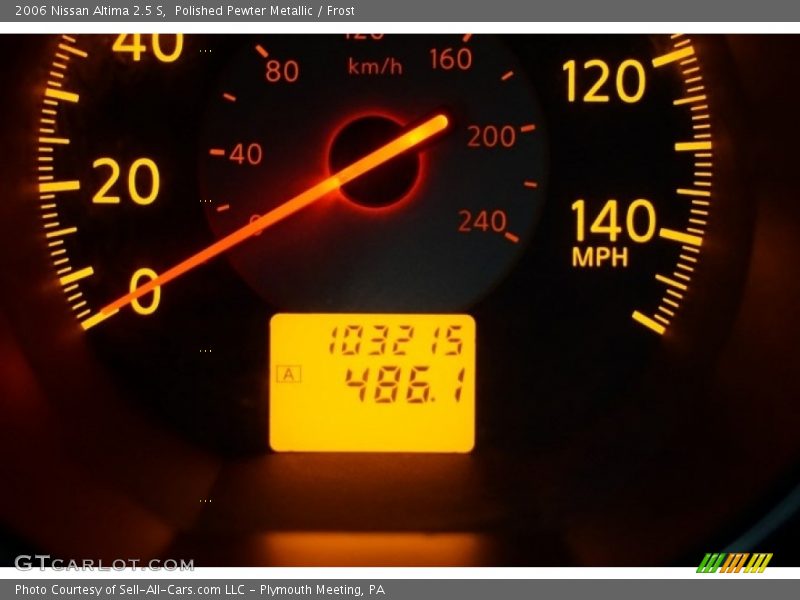 Polished Pewter Metallic / Frost 2006 Nissan Altima 2.5 S