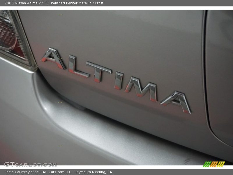 Polished Pewter Metallic / Frost 2006 Nissan Altima 2.5 S