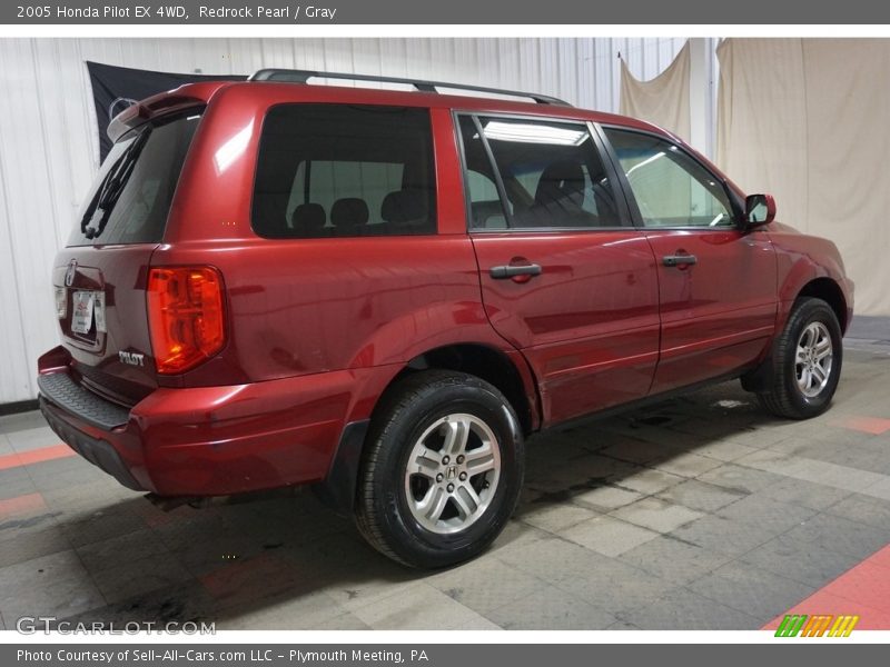 Redrock Pearl / Gray 2005 Honda Pilot EX 4WD