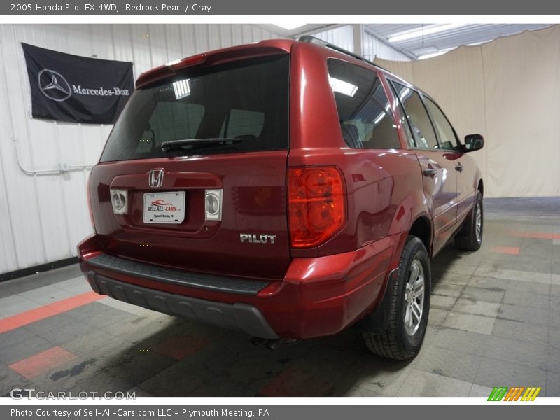 Redrock Pearl / Gray 2005 Honda Pilot EX 4WD