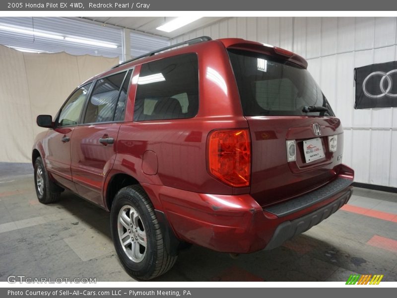 Redrock Pearl / Gray 2005 Honda Pilot EX 4WD