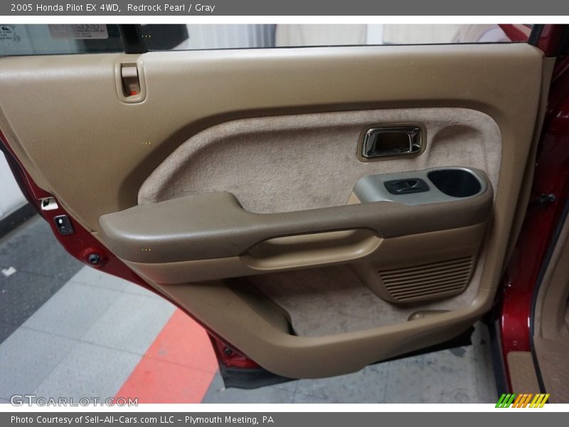 Redrock Pearl / Gray 2005 Honda Pilot EX 4WD