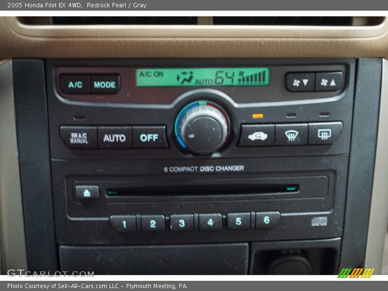Redrock Pearl / Gray 2005 Honda Pilot EX 4WD