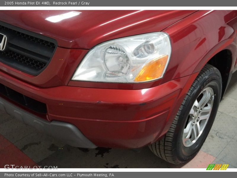 Redrock Pearl / Gray 2005 Honda Pilot EX 4WD