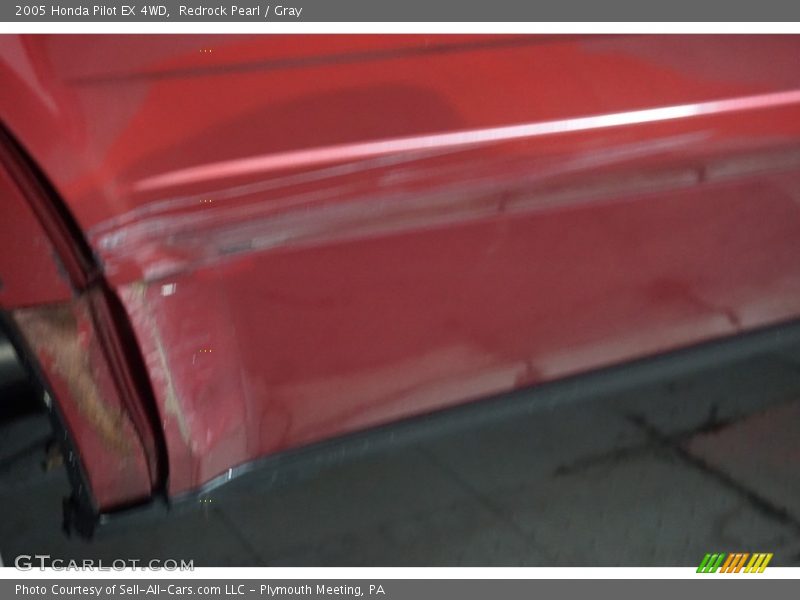 Redrock Pearl / Gray 2005 Honda Pilot EX 4WD