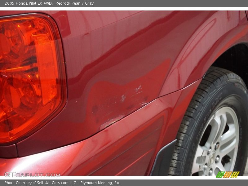 Redrock Pearl / Gray 2005 Honda Pilot EX 4WD